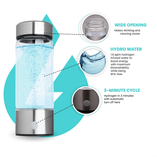 Power Of The Hydrogen Water Tumbler By THEHYDROESSENCE